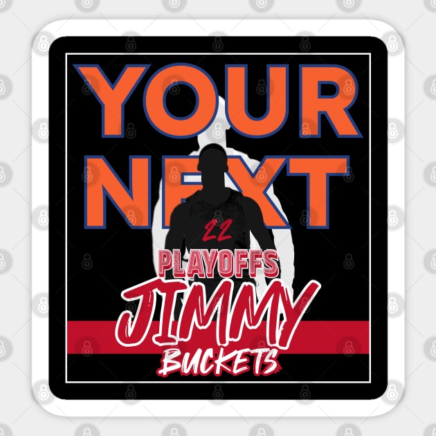 Playoffs Jimmy Buckets VS NYK Sticker by HCreatives